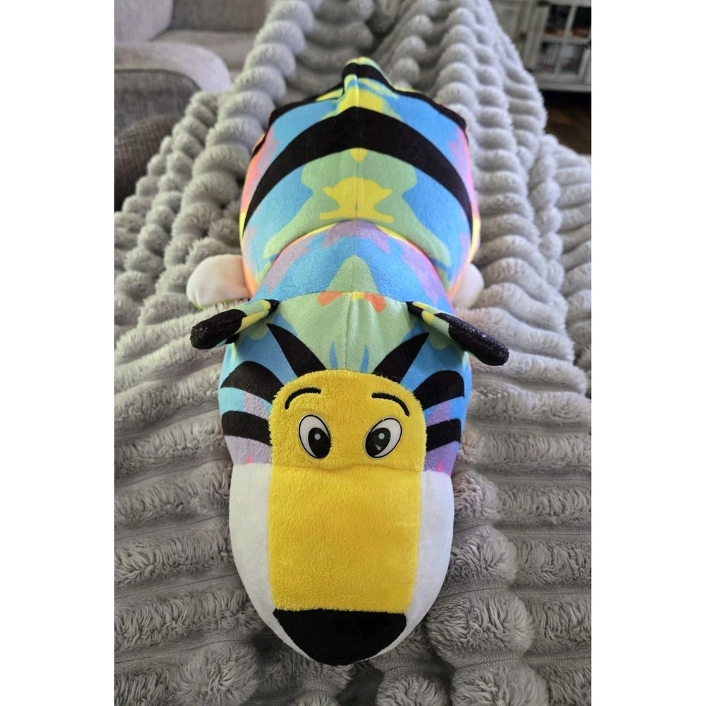 Jay at Play FlipAZoo Reversible Plush‎ Rainbow Tiger to Green Turtle 16 Inch Toy